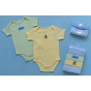 V-Baby Coloured Bodysuit Value Pack