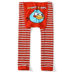 Red Angry Birds Baby Leggings