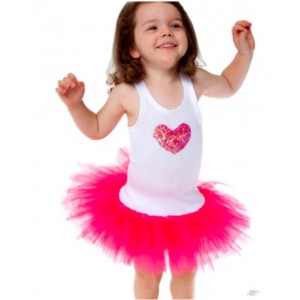 Fairy Girls  Sweetheart Tutu Dress - Pink