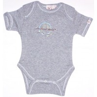 Nurtured by Nature Organic Bodysuit - Grey Marle