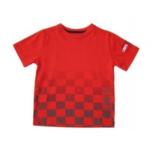 Levi's Red Gradiant Check Tee