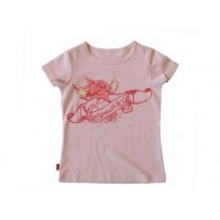 Levi's Girls Rose Logo Tee