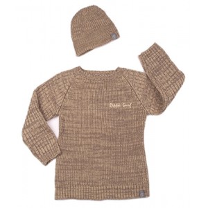 Rippa Boys Chunky Knit Jersey + Beanie